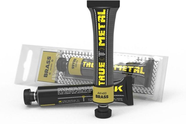 AK Interactive True Metal Brass, Metall - Bild 1