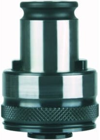 Ruko Schnellwechseleinsatz mit Sicherheitskupplung und Bit-Holder, Farbe: Silber, 18 mm - Bild 1