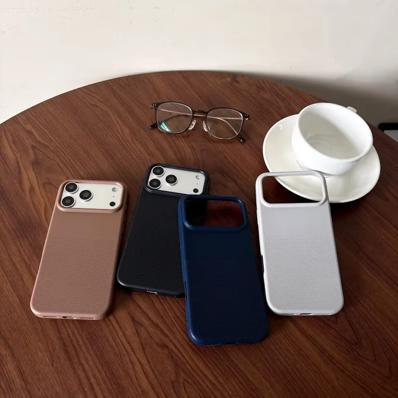 Xiaomi Business Polka Dot Silikon Handyhülle in Blau für Redmi Note Serie - Bild 1