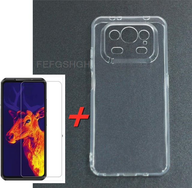 Schutzglas für Ulefone Armor 25T 4G Pro 5G, gehärtetes Glas in Transparent - Bild 1