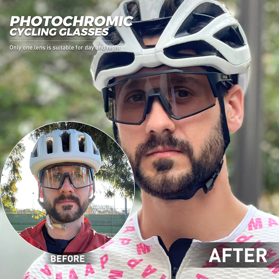 KAPVOE Sportsonnenbrille, photochrom, Herren, Vollrand - Bild 2