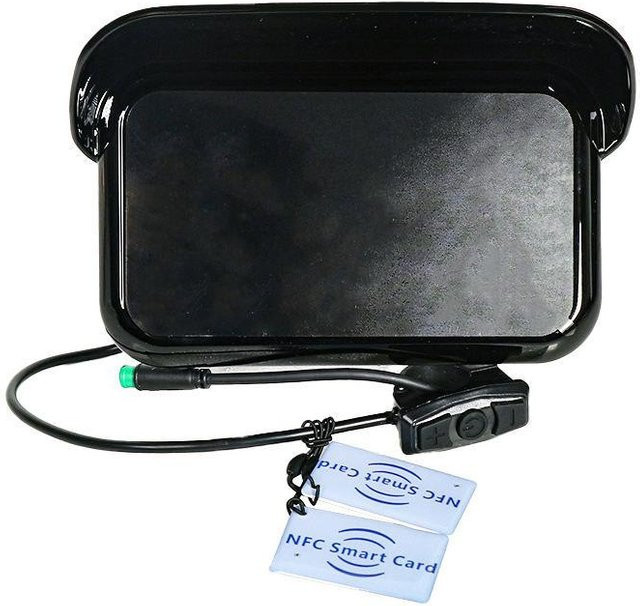 OUXI V8/C80 E-Bike Ersatzdisplay mit NFC und 48V Unterstützung, Farbe: Schwarz - Bild 1