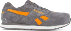 Reebok Halbschuh IB1091 aus Veloursleder in Grau-Orange, Größe 44, S1P nach EN ISO 20345 - Bild 1