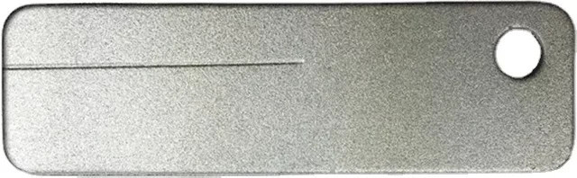 DMD Diamond Mini-Schleifhaken in Silber und Weiß als tragbarer Mini-Messerschärfer für Outdoor-Einsätze - Bild 1
