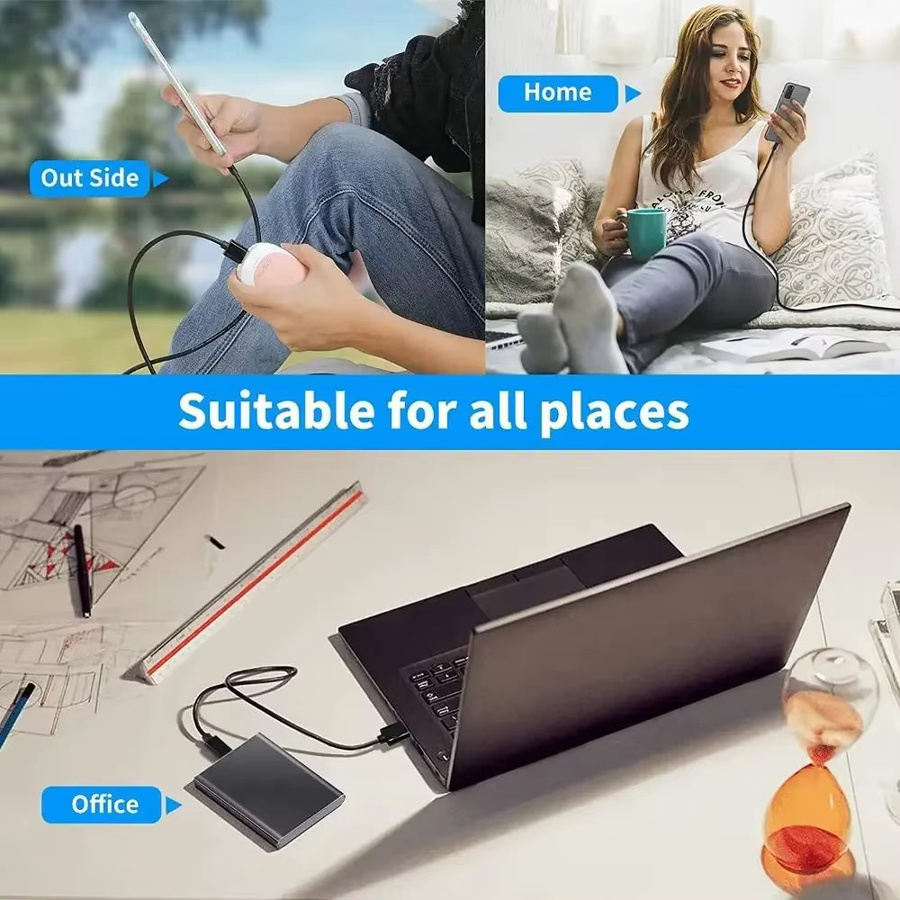 BSN USB-C Schnellladekabel USB 3.2 Gen2 mit 10 Gbit/s Datenübertragung, 60W PD und QC 3.0, Schwarz - Bild 5