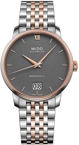 Mido Armbanduhr Automatik, Edelstahl, Grau, Herren - Bild 1