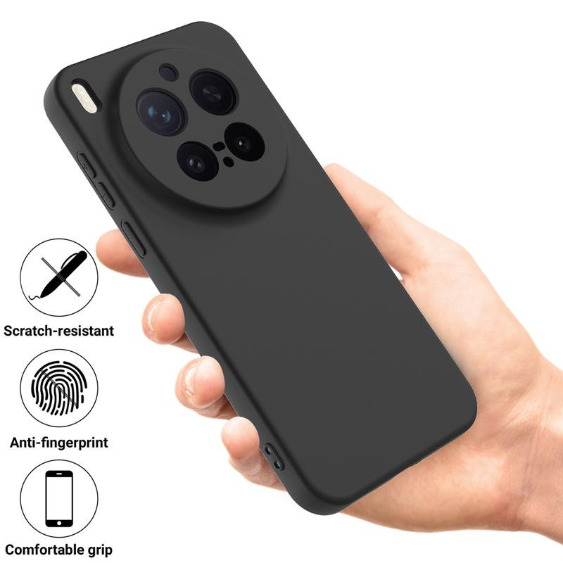 Premium Flüssigsilikon Schutzhülle für Vivo X300 Pro und Vivo X300 mit weicher Innenbeflockung - Bild 2