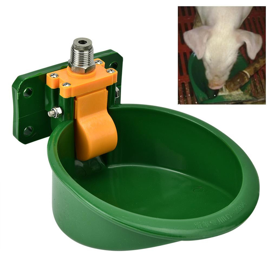 Automatischer Wassernapf für Nutztiere wie Schwein, Schaf, Ziege und Ferkel von mfySpace in Grün - Bild 6