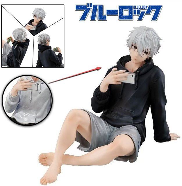 Bandai Blue Lock Nagi Seishiro Anime-Figur, PVC-Sammlerfigur, Bunt / Mehrfarbig - Bild 1
