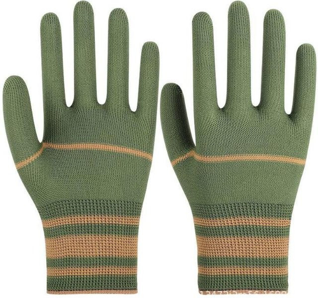 Lucky Black Cat Gartenhandschuhe Dornenfest für Rosen, Kakteen und Brombeeren, Grün, Unisex - Bild 1