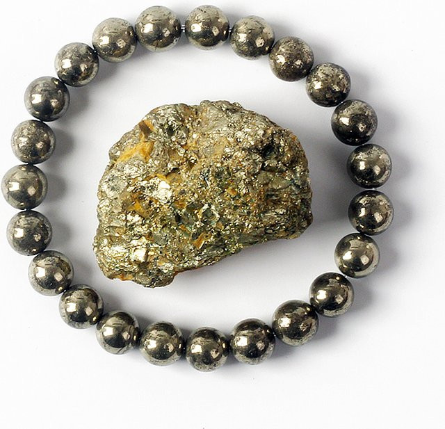 HOBBORN Armband, Pyrit, Silber, Unisex - Bild 1