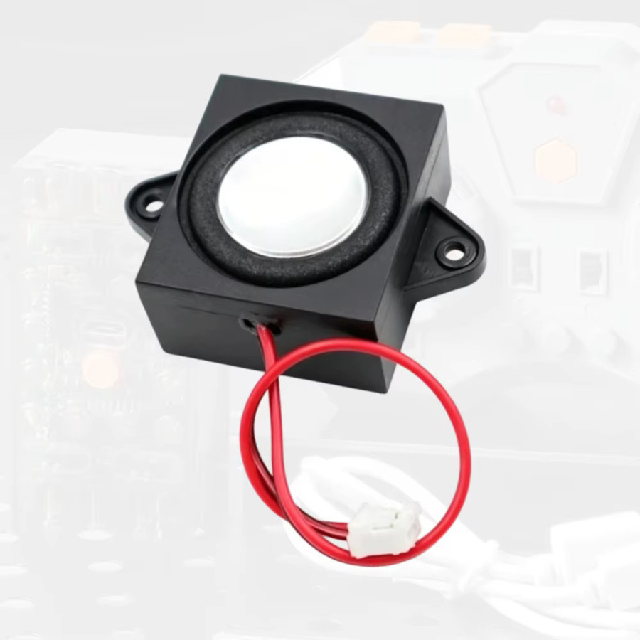 NullLab Wasserdichter 2831 Hohlraum-Lautsprecher in Schwarz mit 4 Ohm, 3W Nennleistung und PH2.0 Anschluss für DIY-Audio-Geräte - Bild 2