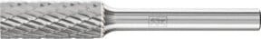 PFERD TOOLS Hartmetall Frässtift Zylinder ZYA universal mittel kreuzverzahnt, Durchmesser: 10 mm, Länge: 25 mm, Schaft-Durchmesser: 6 mm, Farbe: silver - Bild 1