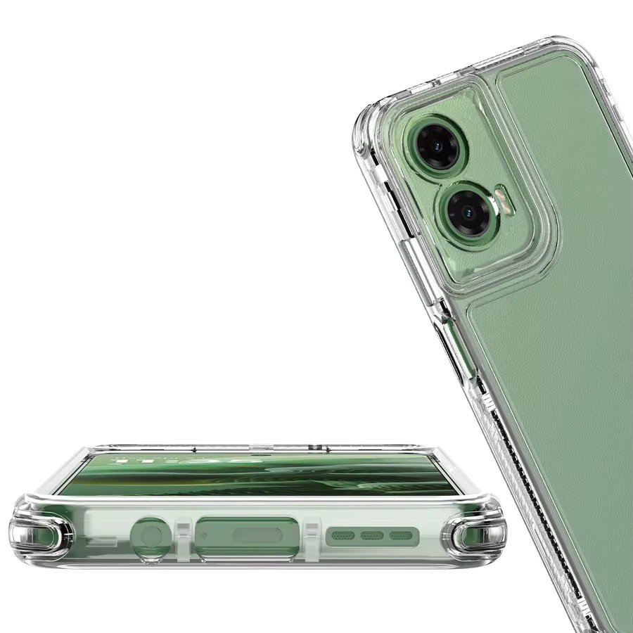 Transparente Shock-Proof Handyhülle für Motorola G85 G84 G82 G54 G53 G52 G35 G34 G24 G23 mit Stoßschutz - Bild 2
