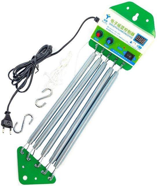 Eason Elektrische Wiegensteuerung für Babyschaukeln mit Timer und geräuscharmem Automatik-Modus in Multicolour - Bild 1