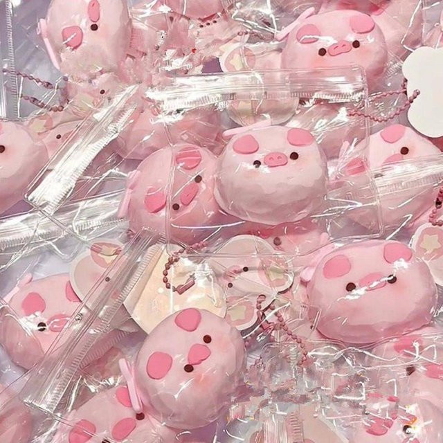 BC Pet Supplies Rosa Schwein Squishy Spielzeug, Weiches Tier - Bild 1
