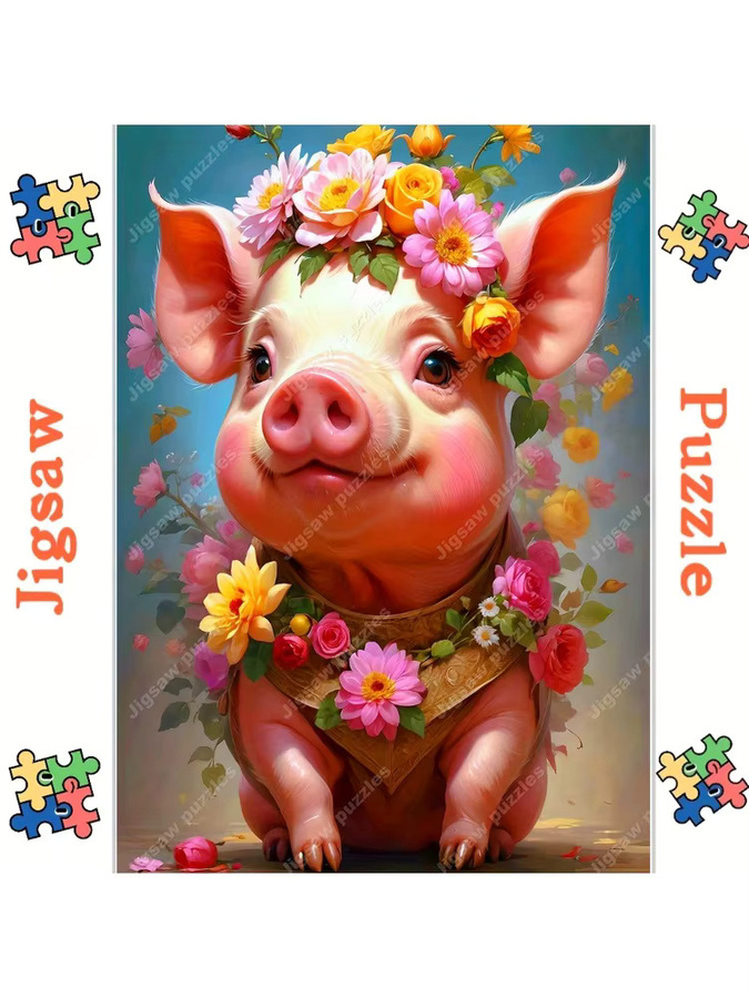 AZNM Puzzle, Tiere, Bunt / Mehrfarbig - Bild 4