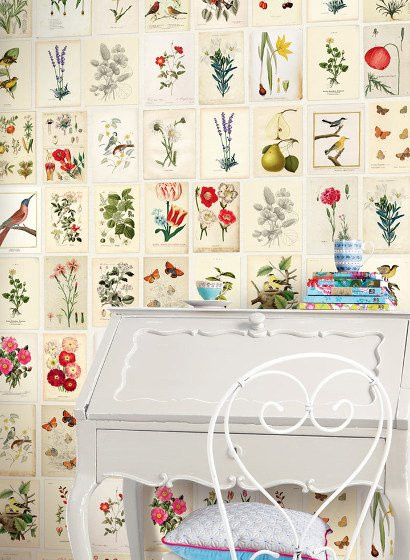 Eijffinger Tapete Botanical Non-Woven Multicolor - Bild 1