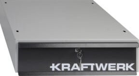 Kraftwerk Einzelschublade für Schweißtisch oder Werkbank, Grau - Bild 1