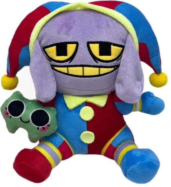 Pomni Zirkus Plüschpuppe, mit Frosch, 23cm - Bild 1