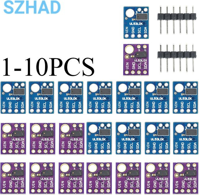 GY-530 VL53L0X Time-of-Flight (ToF) Lasersensor in Violett - Bild 1