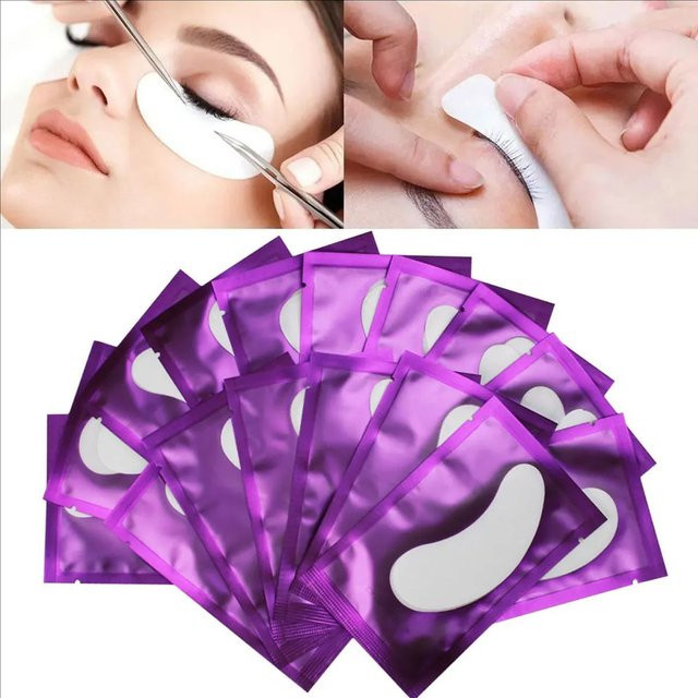 CNKESS Wimpern Pad Gel Patches, 50 Paare, Unisex - Bild 1