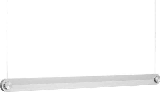 Normann Copenhagen Dim Linear LED Hängeleuchte in Silber mit Fernbedienung und Dimmfunktion - Bild 1