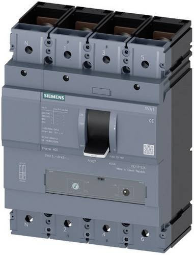 Siemens 3VA1340-7EF42-0AA0 Leistungsschalter in Grau mit einem Einstellbereich von 280 - 400A und einer maximalen Schaltspannung von 690 V/AC oder 600 V/DC - Bild 1