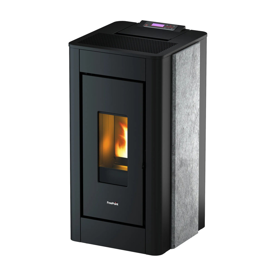 Freepoint Pelletofen Pret Naturstein mit Automatik 8,6 kW - Bild 2