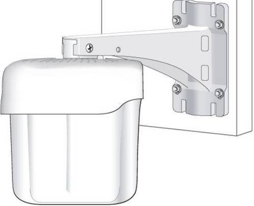 HP JW053A AP-270-MNT-V2 270 Series Montageset für Wireless Access Point in Weiß - Bild 1