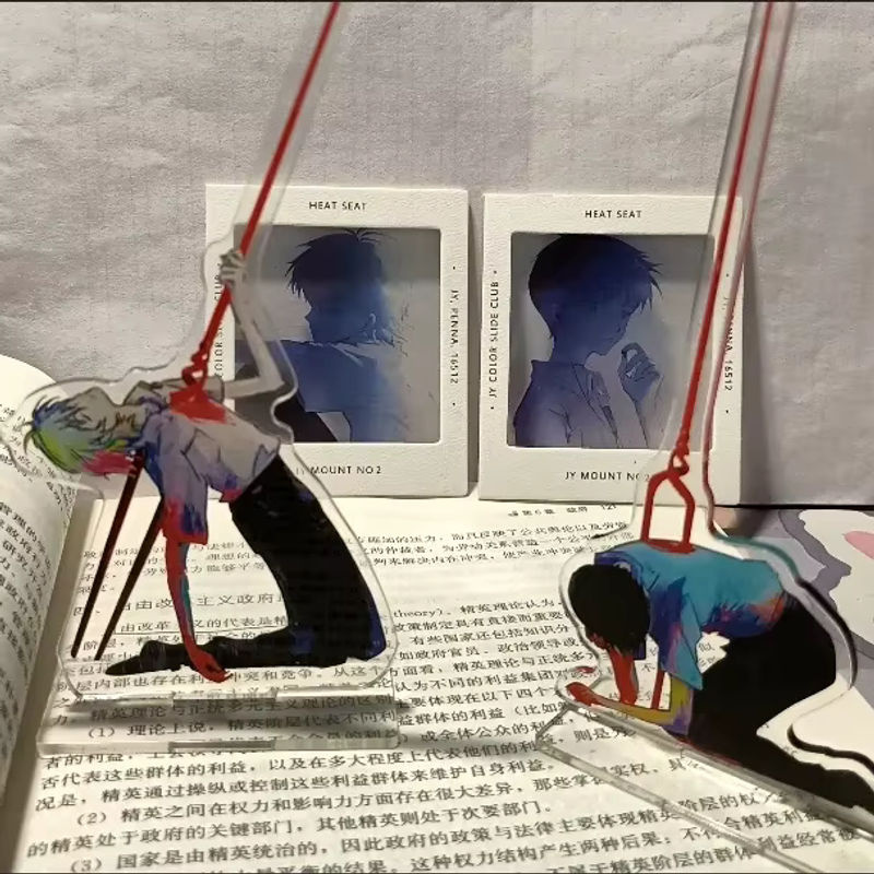 Bandai EVA Acryl-Standfigur Ikari Shinji und Nagisa Kaworu Anime Desktop-Ornament, mehrfarbig - Bild 5