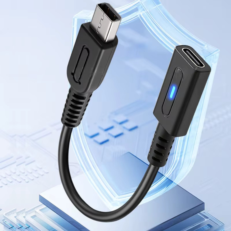 Nintendo USB-C PD Ladekabel für Wii U Konsole und Controller in Schwarz - Bild 3