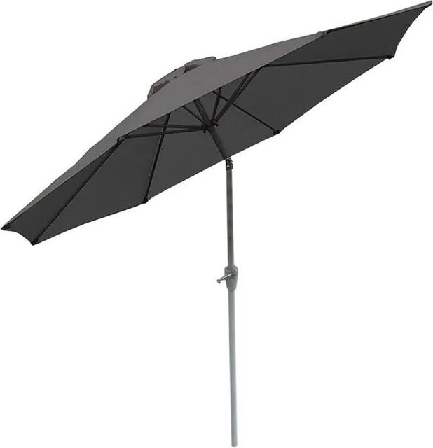 MCW Sonnenschirm Asti neigbar aus Polyester und Alu in Anthrazit mit Ø 3 m - Bild 2