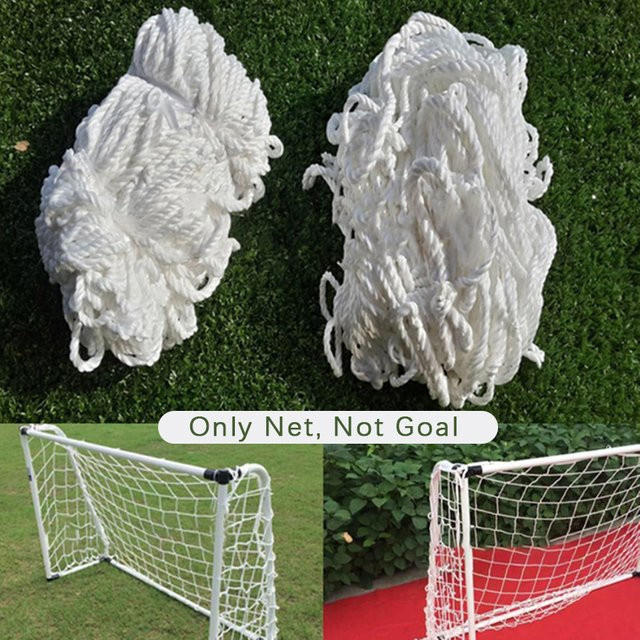 Marbit Mini Fußballtor, Faltbares Tor mit Netz, Weiß - Bild 1