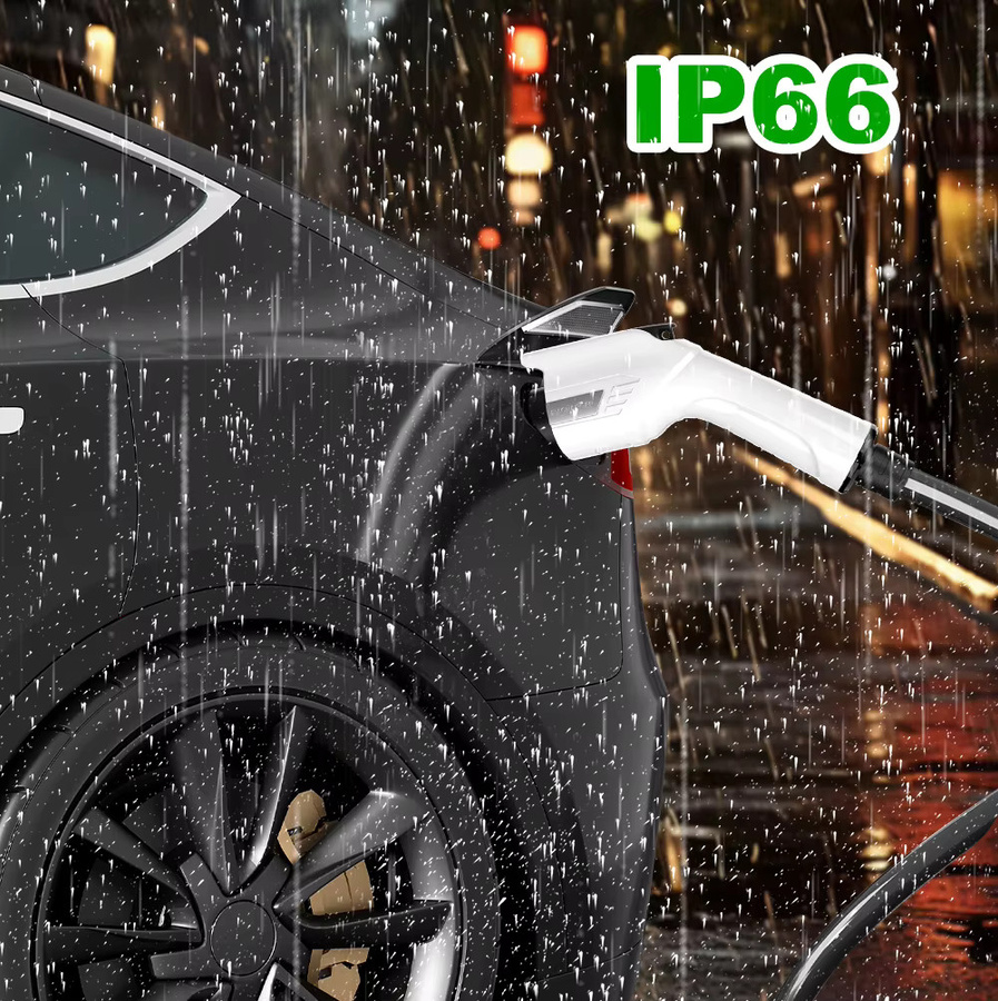Ipengen EV Ladegerät Wallbox für Elektroautos, 3,5 kW, 16A, 1 Phase, Farbe: Weiß - Bild 6