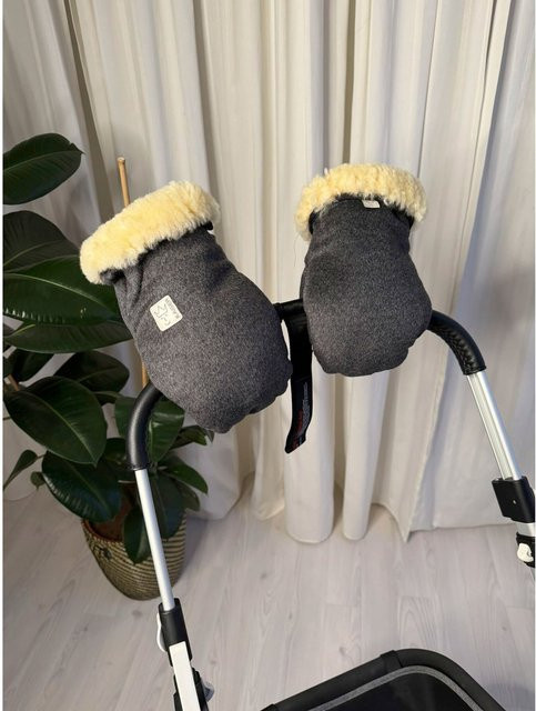 Kaiser Handwärmer LOTTI in Grau aus Wolle und Polyester - Bild 1