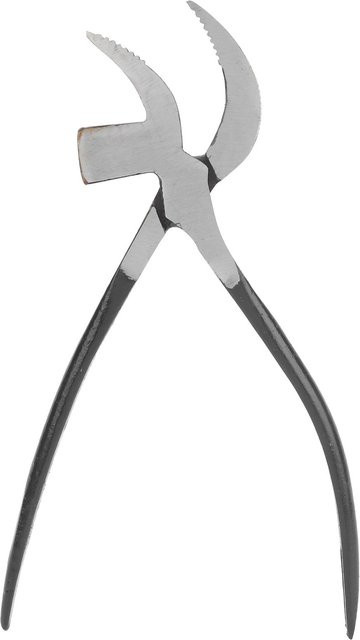 Zwickzange aus Stahl in Silber für Lederhandwerk, Schuhmacherei und Sattlerarbeiten - Bild 1