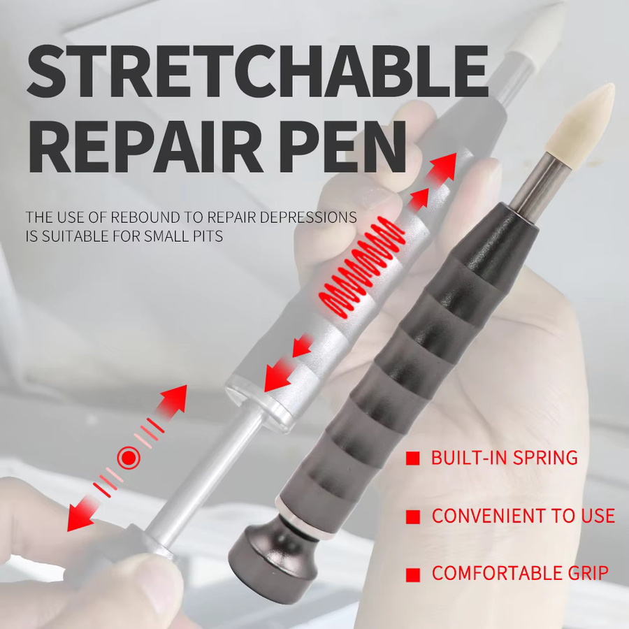 PTE TOOLS Federstift zur Dellenreparatur als PDR-Tapper-Stift für Autoreparaturwerkzeuge in Grau - Bild 2