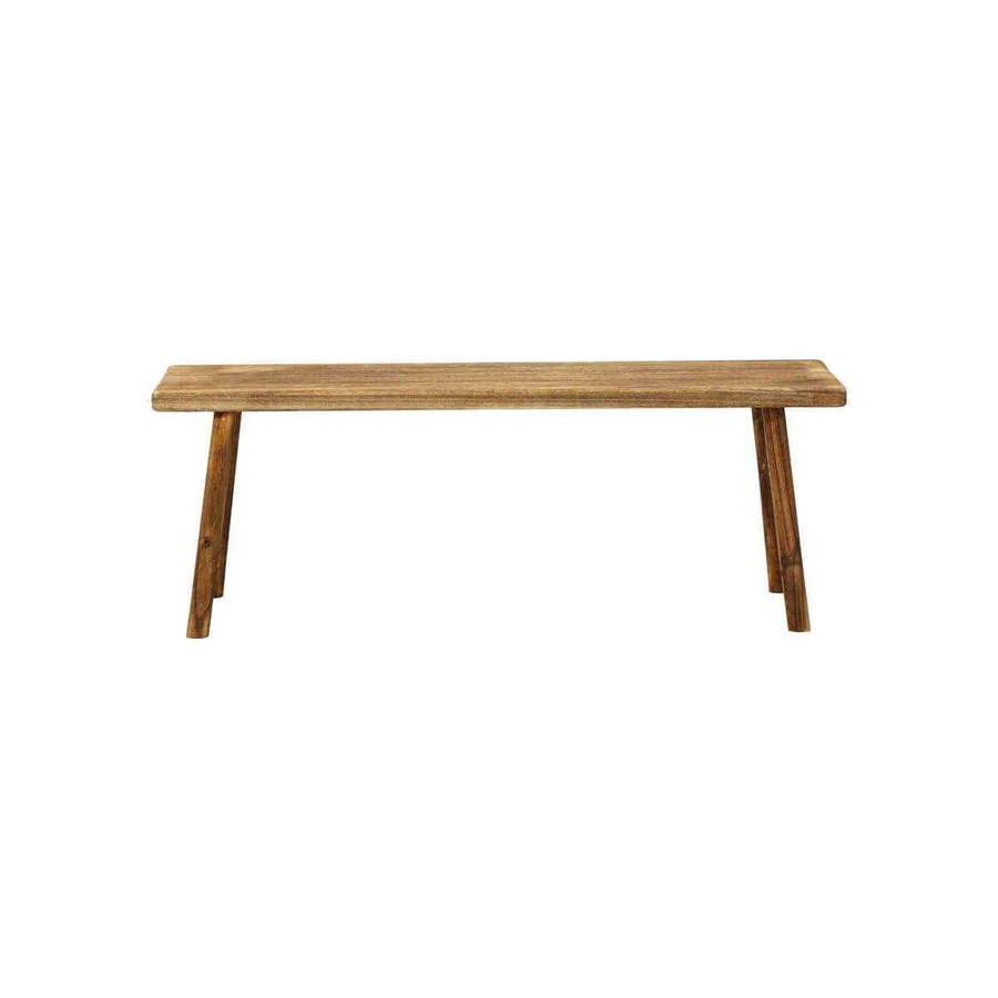 House Doctor Bank Nadi aus Paulowniaholz in Natur Braun, Breite: 120 cm - Bild 1