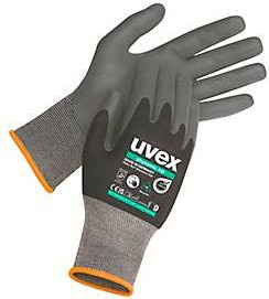 Arbeitshandschuhe uvex phynomic XG in Schwarz, Größe 11, 10 Paar - Bild 1