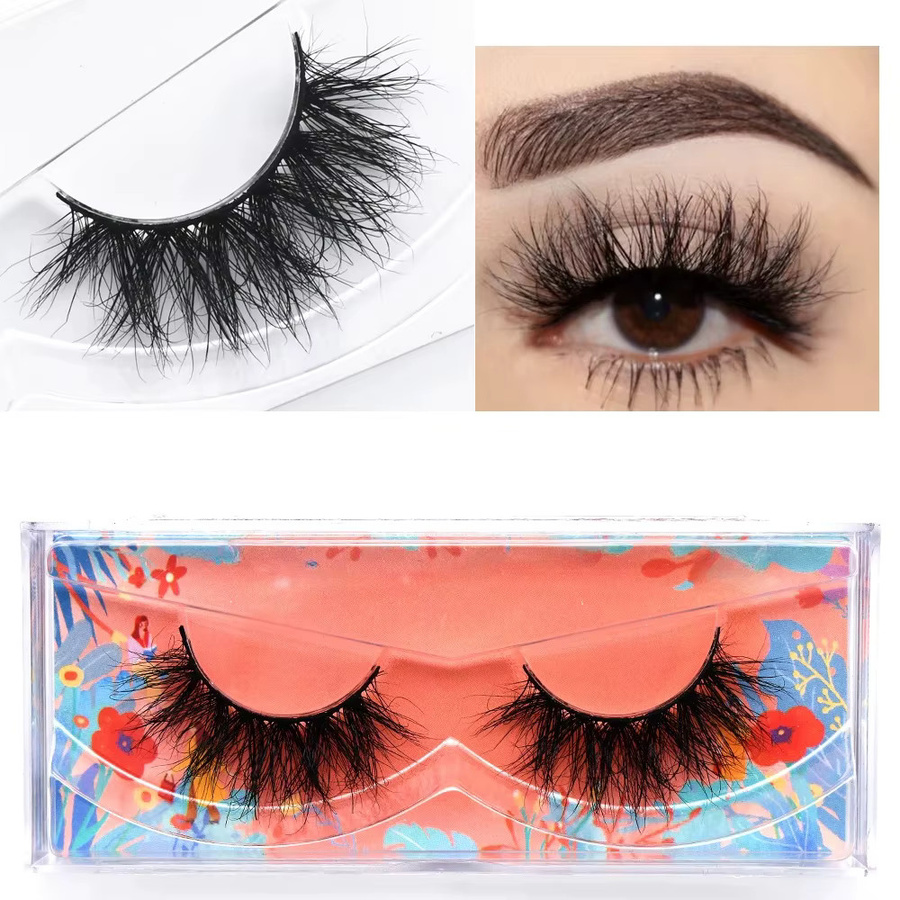 KEKEBAICHA E11 Mink Lash Künstliche Wimpern, Wispy 3D, Vegan - Bild 1