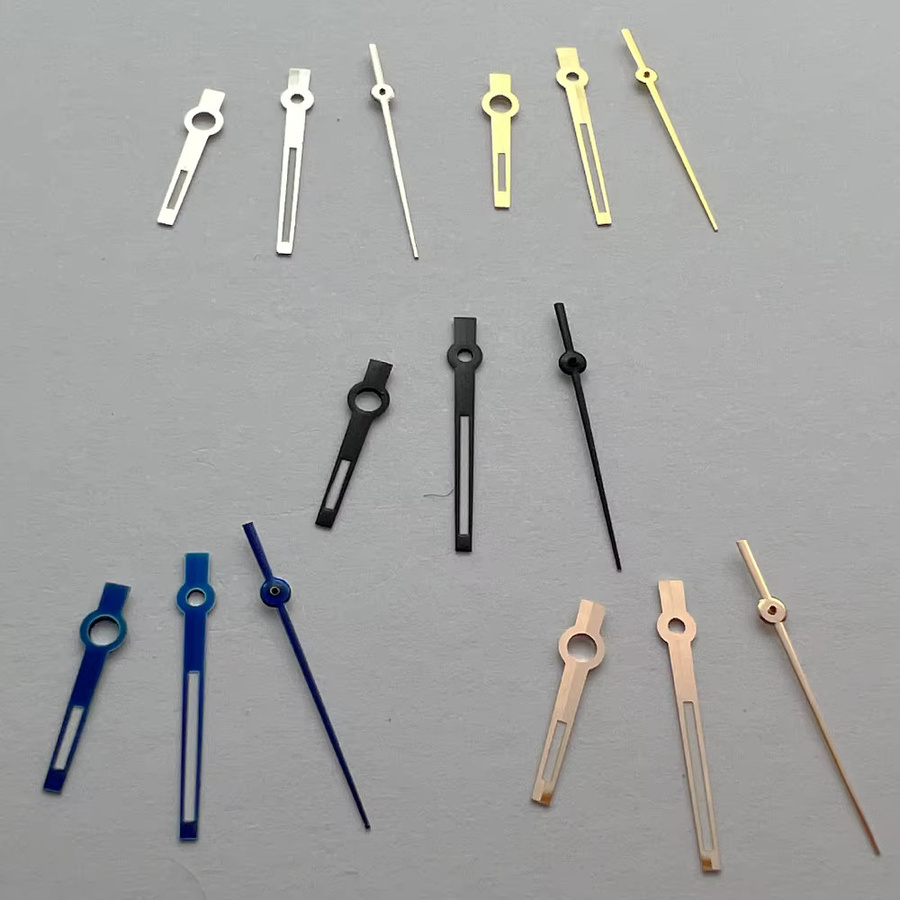 RICHUS Uhrzeiger, Silber, Roségold, Blau, Schwarz, Grün, Leuchtende Zeiger, Unisex - Bild 2