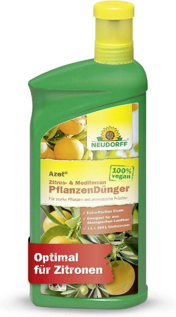 Neudorff Zitrus- & Mediterranpflanzen-Dünger Flüssig Plant Tonic, 3 l - Bild 1