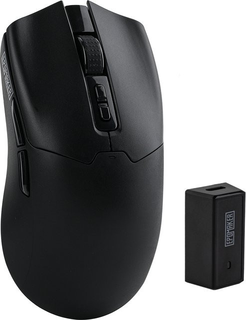 EPOMAKER Click Tri-Mode Kabellose Gaming-Maus in Schwarz mit 8K Polling-Rate, PAW3950 Sensor und bis zu 42000 DPI (Bluetooth und Wi-Fi) - Bild 1