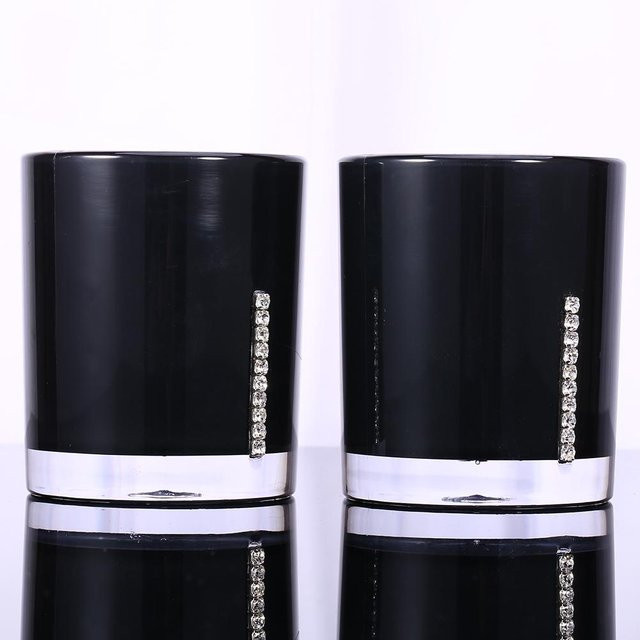 5-teiliges mfySpace Badezimmerzubehör Set aus Acryl in Schwarz mit Seifenschale, Zahnbürstenhalter und Badbecher - Bild 1