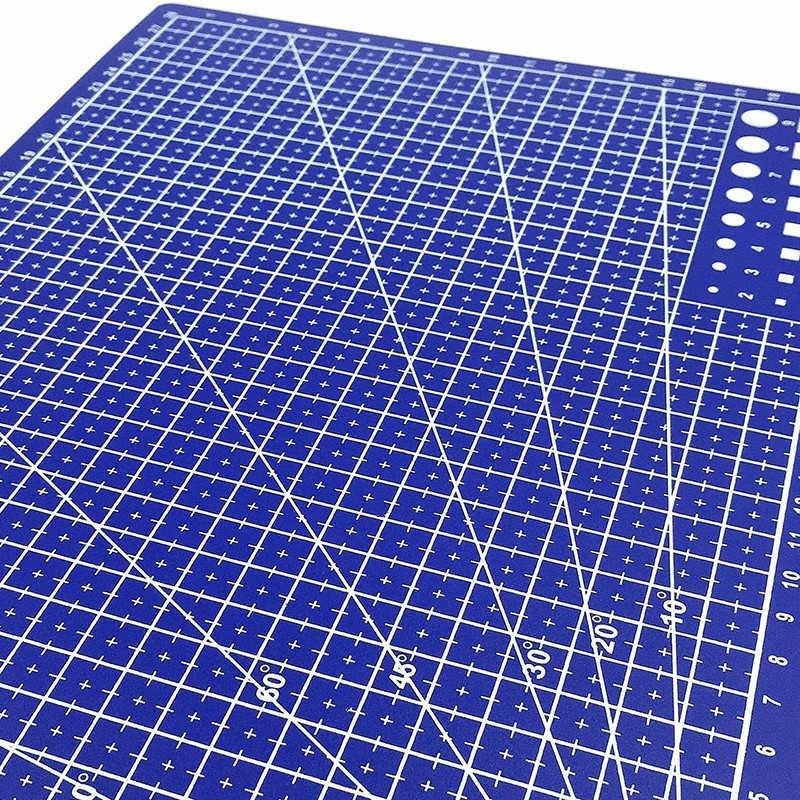 Faylisvow Schneidematte aus PP-Kunststoff mit Gitterlinien für DIY-Projekte und Patchwork in A4 - Bild 4