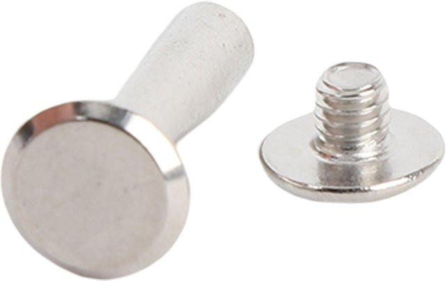 GoolRC 40 Stück Flachkopfnieten M4 aus Edelstahl in Silber, B/T/H: 5 x 20 x 9,5 mm - Bild 1