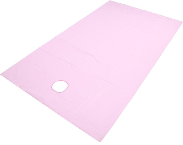 Wasserdichtes und atmungsaktives Bettlaken aus Polyesterfaser für den Schönheitssalon von GoolRC in Rosa, B/B/H: 200 x 115 cm - Bild 1