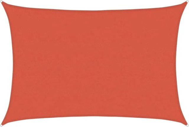 vidaXL Sonnensegel aus HDPE in Terrakottarot, B: 700 cm, T: 500 cm - Bild 1