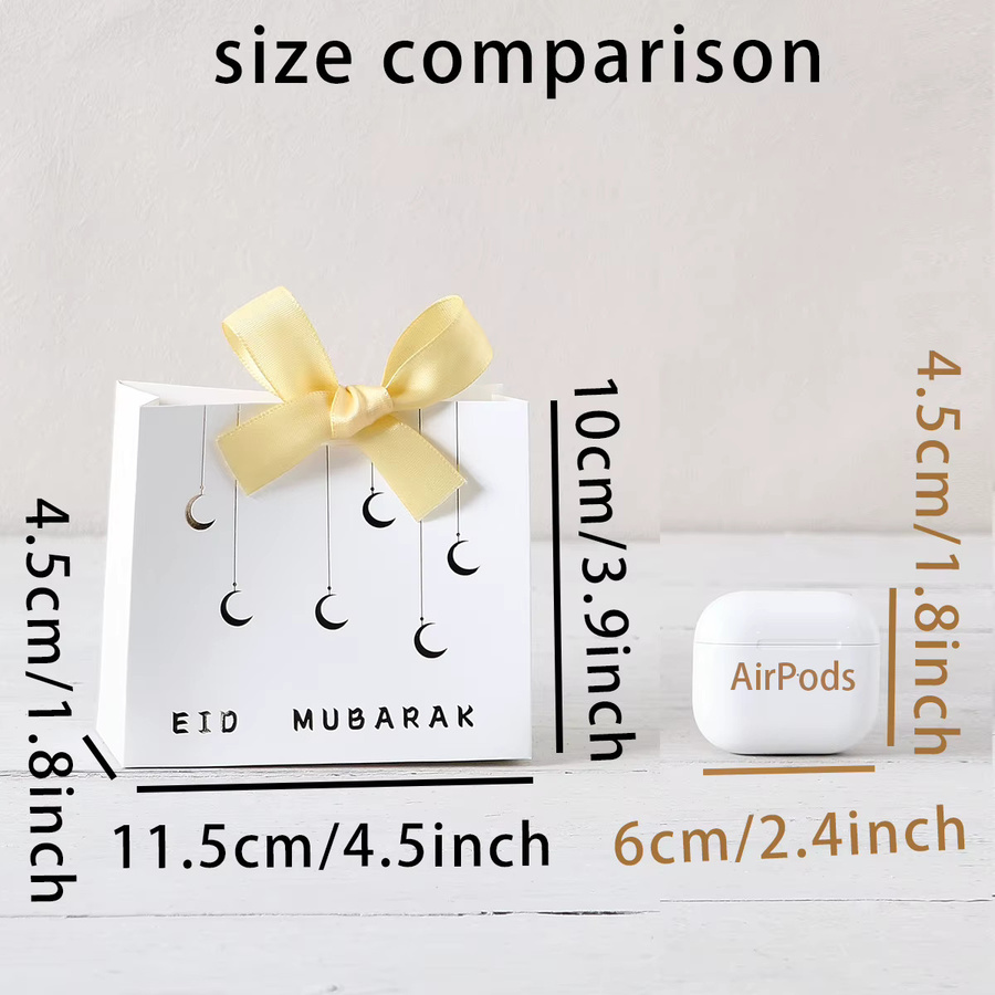 Set aus 5 Mini-Luxus-Geschenkboxen für die Feiertage in Rosa mit goldenen Laternen- und Sternen-Motiven, B/T/H: 11,5 x 10 x 4,5 cm - Bild 6